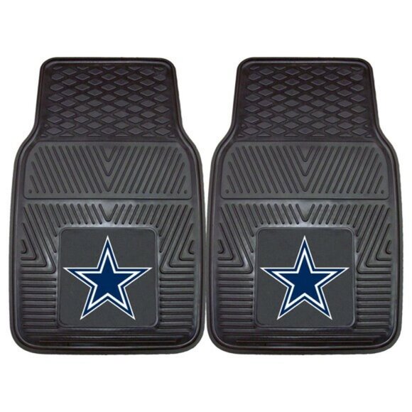 NFL Dallas Cowboys Auto Front Floor Mats 1 Pair by Fanmats - Picture 1 of 1